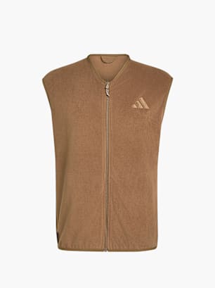 adidas Weste Braun