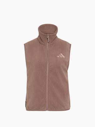 adidas Weste Braun