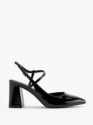 Graceland Tacones con hebilla Negro