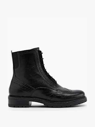 5th Avenue Schnürstiefelette Schwarz