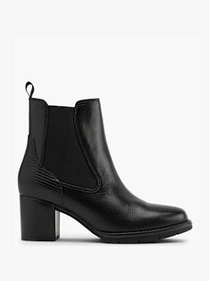 5th Avenue Stivaletto chelsea con tacco Nero