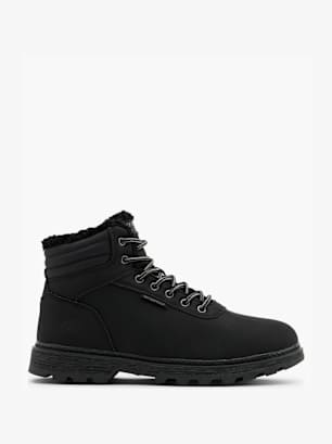 Skechers Botki sznurowane czarny