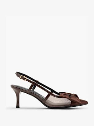Catwalk Slingpumps Braun