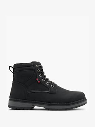 Bottesini Schnürboots Schwarz