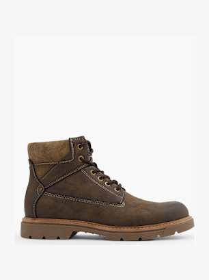 AM SHOE Bota con cordones Marrón