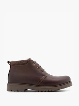Mustang Bottines à lacets Marron