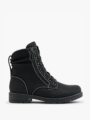 Easy Street Bottes à lacets Noir