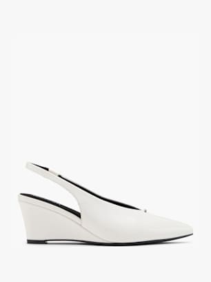 Catwalk Slingpumps Weiß