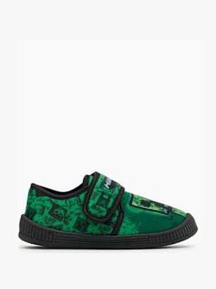Minecraft Chaussons Vert