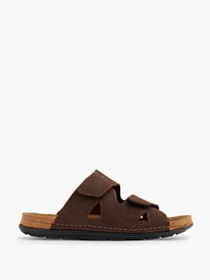 Bio Comfort Tieffuß Pantolette Braun