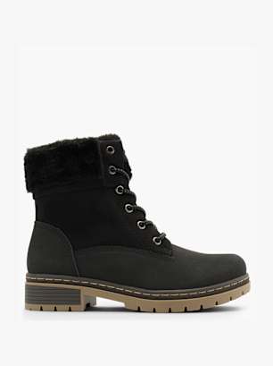 Easy Street Bottes à lacets noir