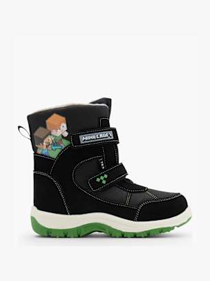 Minecraft Winterboots Schwarz