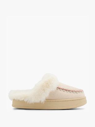 Graceland Chaussons fourrés beige