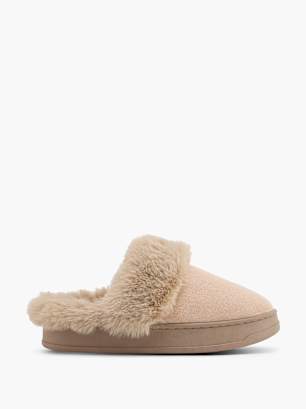 Graceland Chaussons fourrés beige