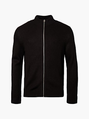 JJ Rebel Strickpullover Schwarz