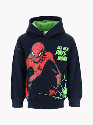 Spider-Man Hoodie Dunkelblau