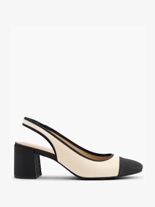 Graceland Slingpumps Beige