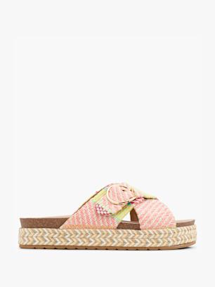 Claudia Ghizzani Tieffuß Pantolette Fuchsia