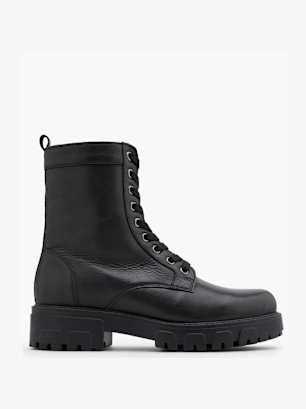 CAFE MODA Bottes à lacets noir