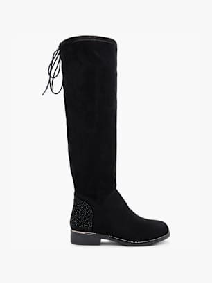 Claudia Ghizzani Stiefel Schwarz