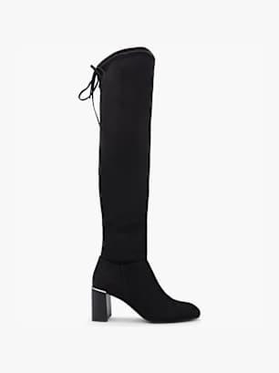 Claudia Ghizzani Overknee Schwarz