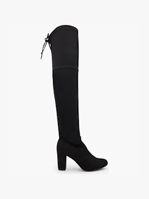 Claudia Ghizzani Overknee Schwarz
