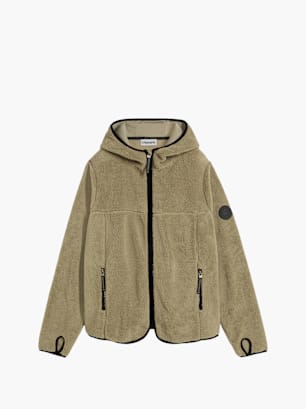 bonprix Fleecejacke Beige
