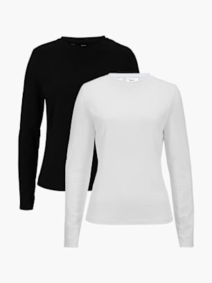 bonprix Longsleeve Schwarz