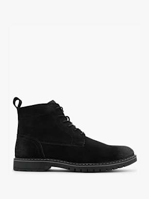 CAFE MODA Schnürboots Schwarz