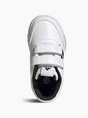 adidas Tensaur Hook and Loop Schuh Weiß