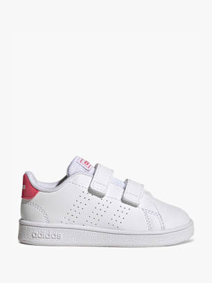 adidas Advantage Lifestyle Court Two Hook-and-Loop Schuh Weiß