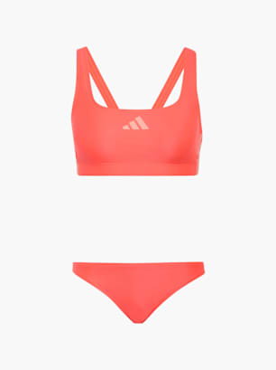 adidas 3-Streifen Bikini V-förmiger Rückenausschnitt Pink