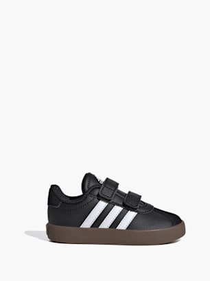 adidas VL Court 3.0 Kids Schuh Schwarz