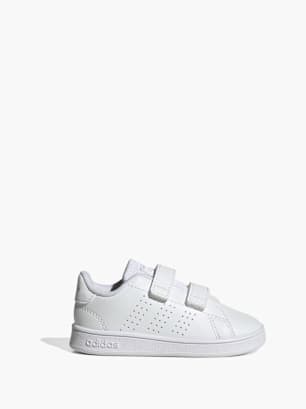 adidas Advantage Lifestyle Court Two Hook-and-Loop Schuh Weiß