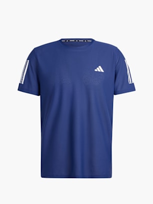 adidas Own the Run T-Shirt Blau