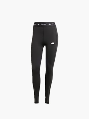 adidas TECHFIT Stash Pocket Full-Length Leggings Schwarz