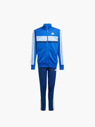 adidas Seasonal Essentials Tiberio 3-Streifen Tricot Kids Trainingsanzug Blau