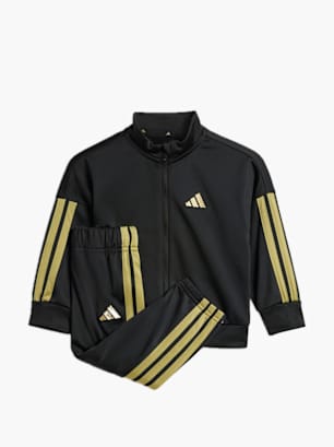 adidas Essentials CLIMACOOL Kids Trainingsanzug Schwarz