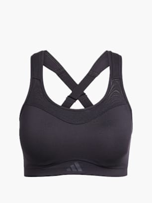 adidas TLRD Impact Training High Support Sport-BH Schwarz