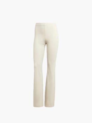 adidas Essentials Small Logo Flared Leggings Beige