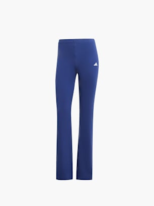 adidas Essentials Small Logo Flared Leggings Blau