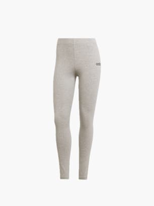 adidas Essentials Linear Cotton Leggings Grau