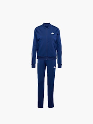 adidas Essentials 3-Streifen Trainingsanzug Blau