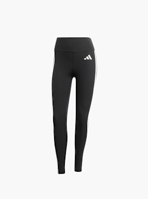 adidas Optime Essentials 3-Streifen 7/8-Leggings Schwarz