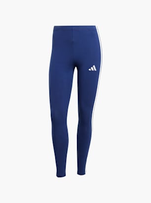 adidas Essentials 3-Streifen Cotton Leggings Blau