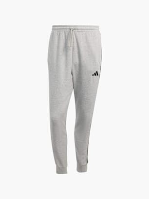 adidas Essentials 3-Streifen French Terry Hose Grau