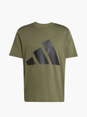 adidas Essentials Big Logo T-Shirt Grün