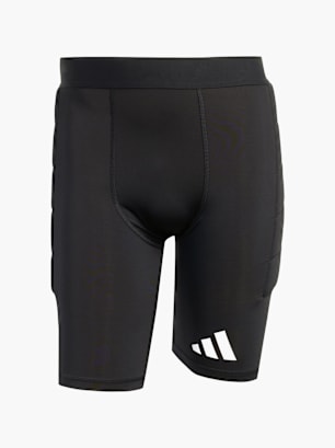 adidas Squadra 25 Goalkeeper Padded kurze Leggings Schwarz