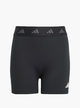 adidas TECHFIT Kids kurze Leggings Schwarz