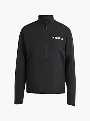 adidas TERREX Multi Climacool 1/2 Zip Longsleeve Schwarz